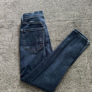 Express Dark Skinny Jeans Size 2Short